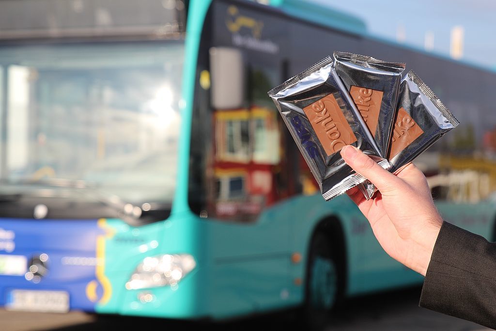 Jedes Jahr legen die Schlüsselbusse 550000 Kilometer zurück und steuern täglich 150 Haltestellen an.
