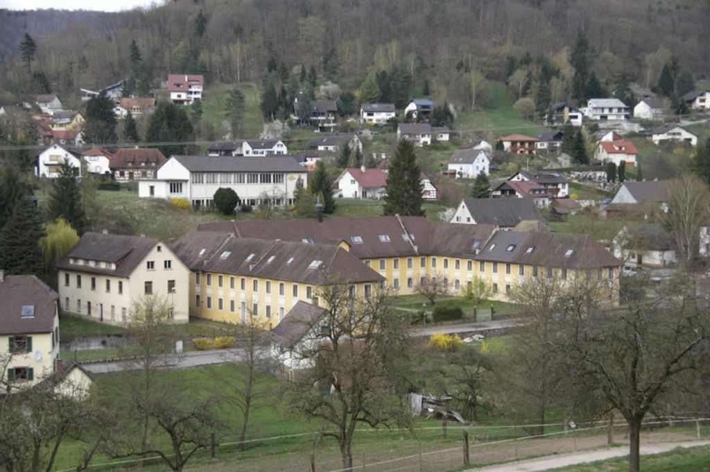 Soll psychosomatische Klinik werden: Das Areal St. Landelin mit dem ehemaligen Gast- und Badehaus des Klosters Ettenheimmünster.