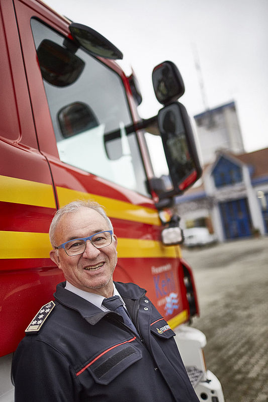 Am 1. Dezember ist Schluss: Dann geht Gerhard Stech, Feuerwehrkommandant in Kehl, in den Ruhestand.