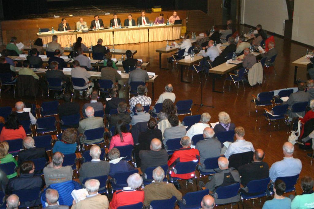 Der Oberkircher Gemeinderat in einer seiner letzten Sitzungen vor der Kommunalwahl.