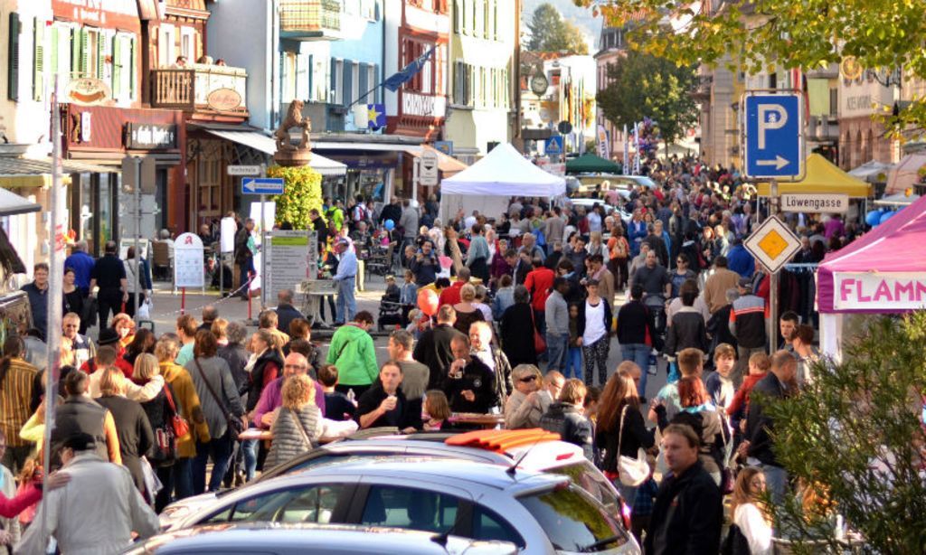 Gut besucht – trotz Konkurrenz – war der verkaufsoffene Sonntag in Oberkirch.