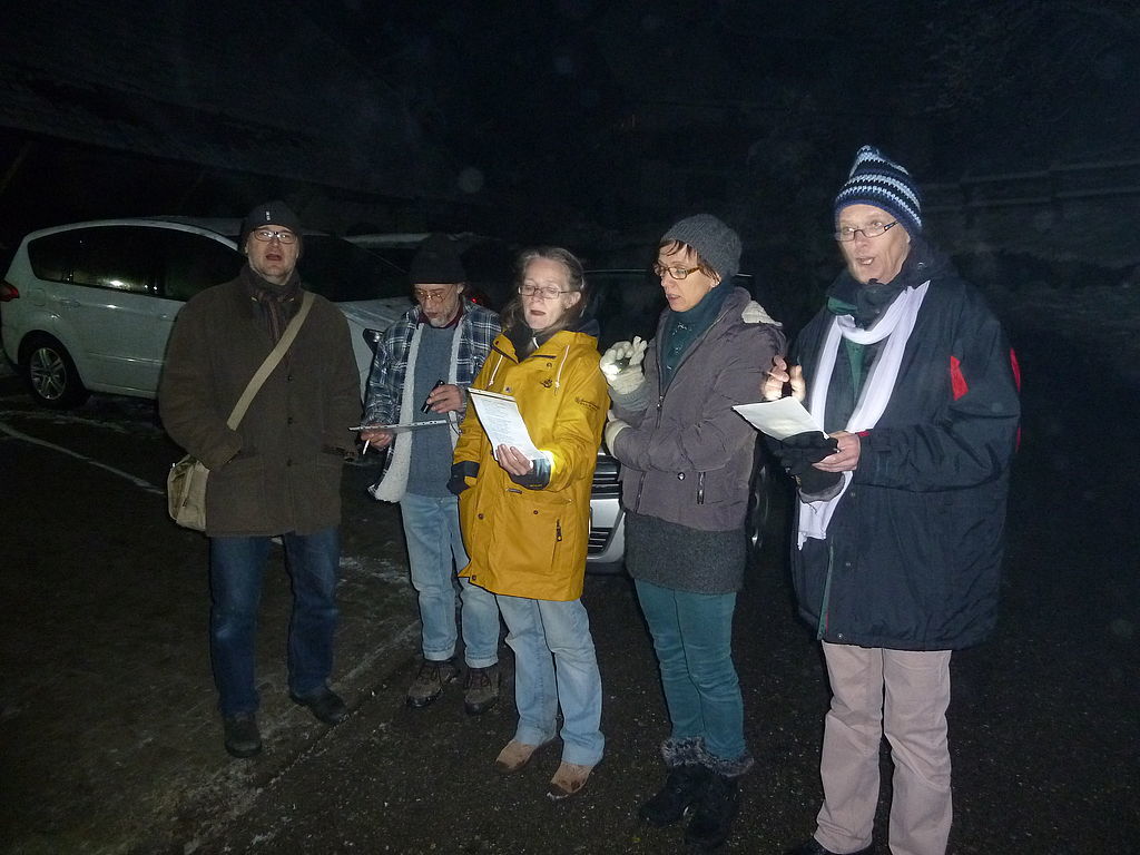 Neujahrsänger in Mühlenbach.