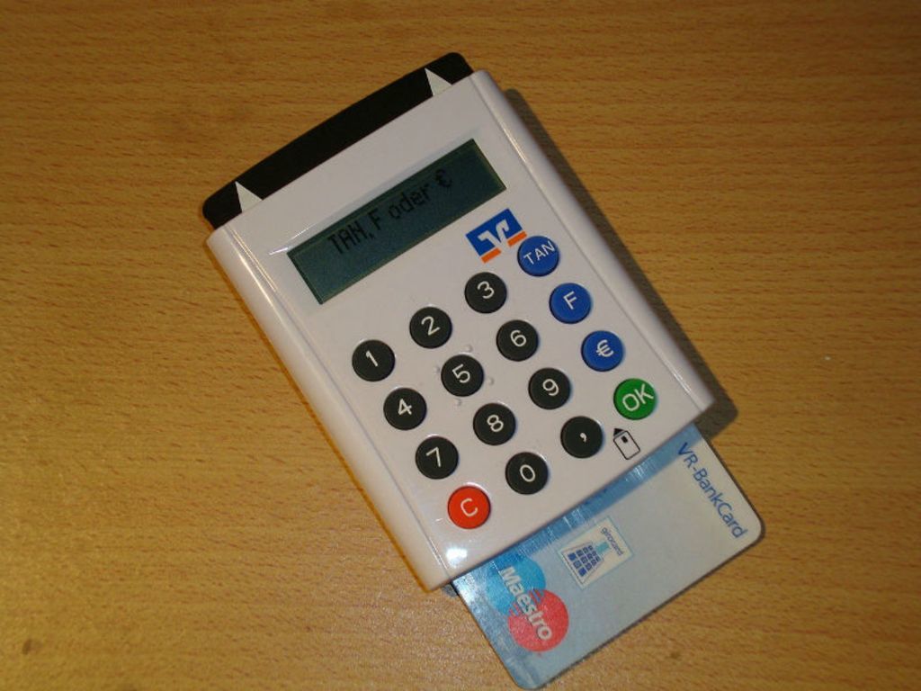 Onlinebanking geht heute mit einen Generator.