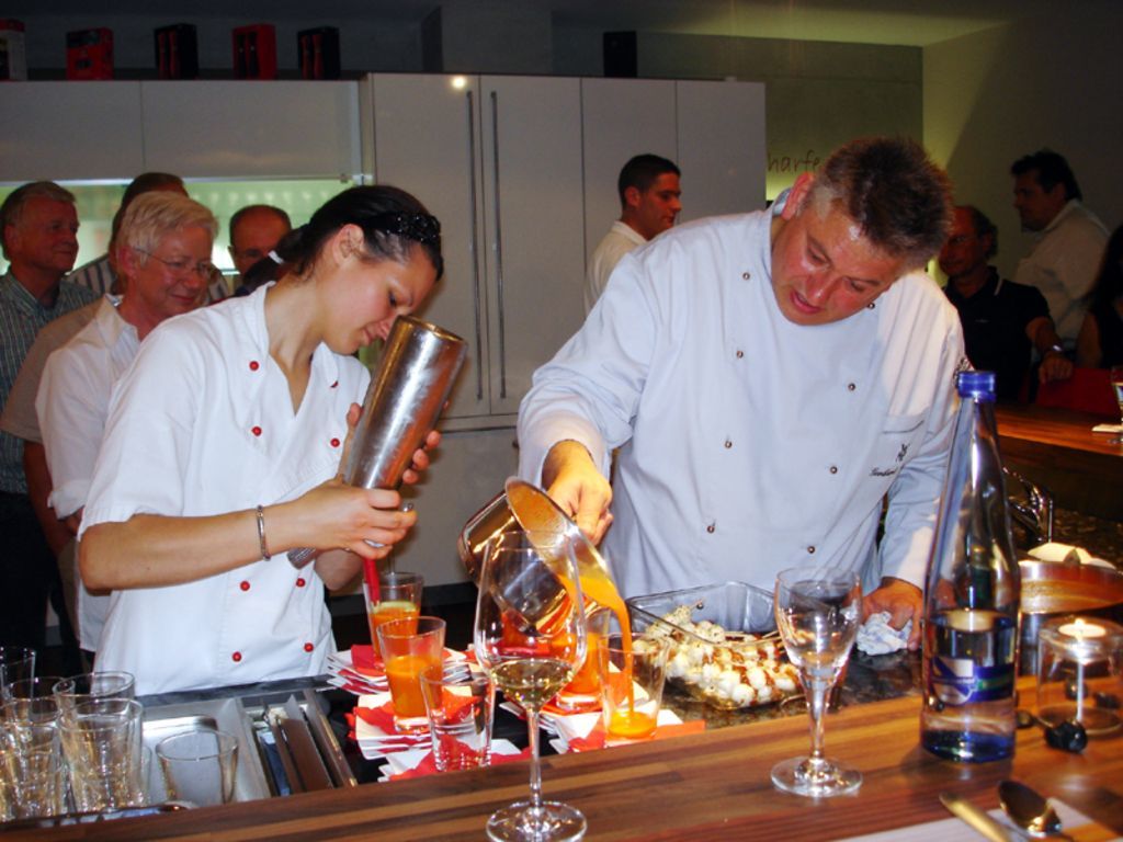 Gerhard Volk zauberte vom Grill
