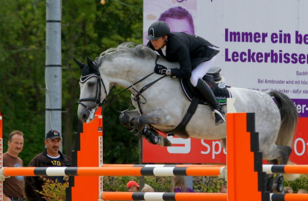 Timo Beck gewann gestern das zweite Springen.