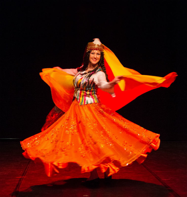Annette Gündel alias Amira el Amar kam vom Ballett zum orientalischen Tanz.
