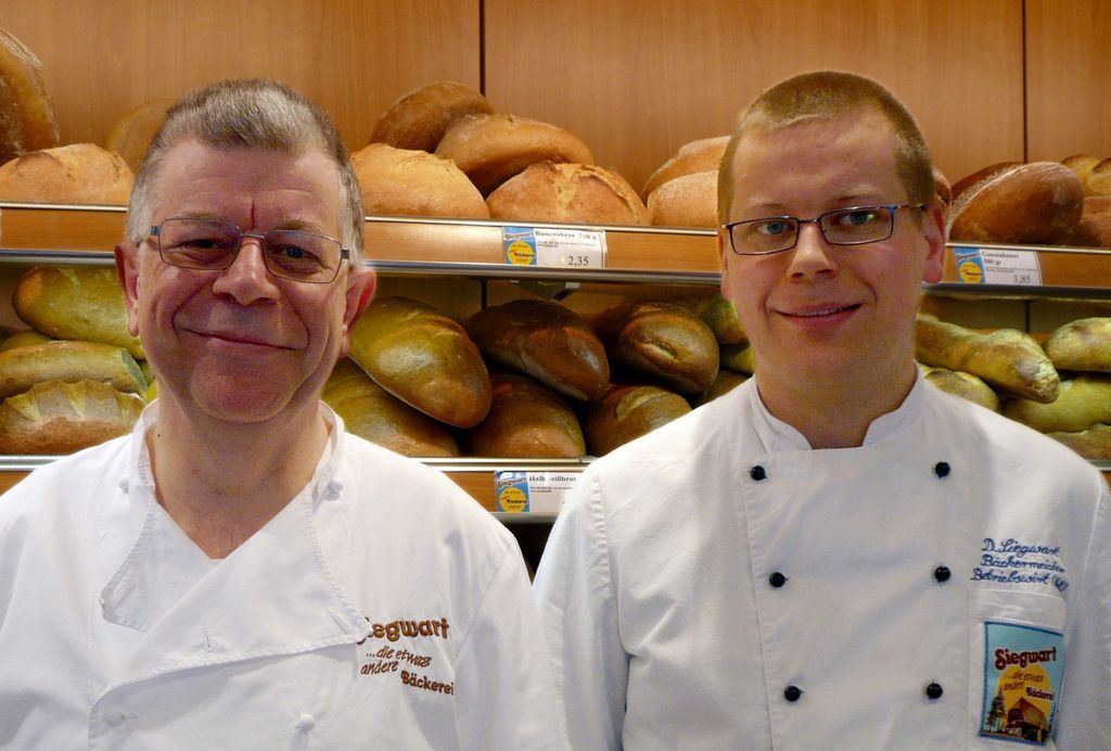 Gottfried und Dominik Siegwart, Bäckerei Siegwart, Offenburg