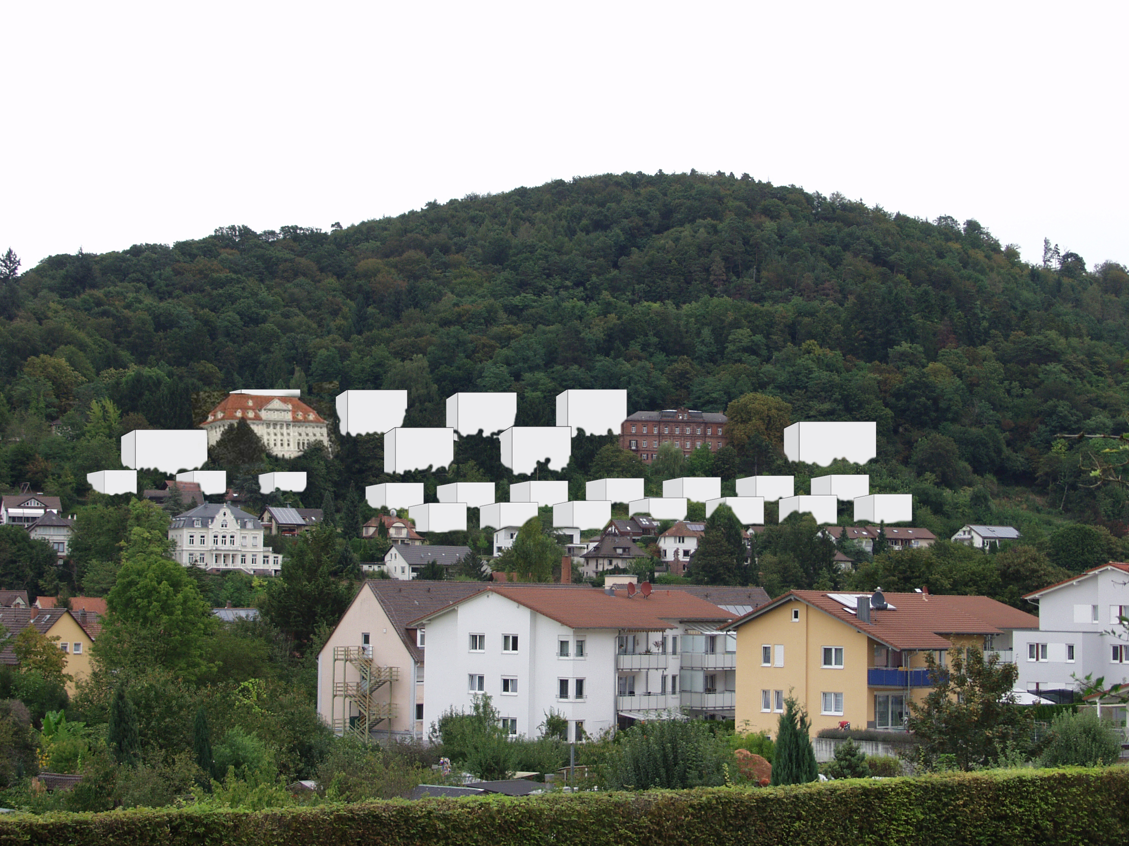 Ursprüngliche Planung für den Altenberg