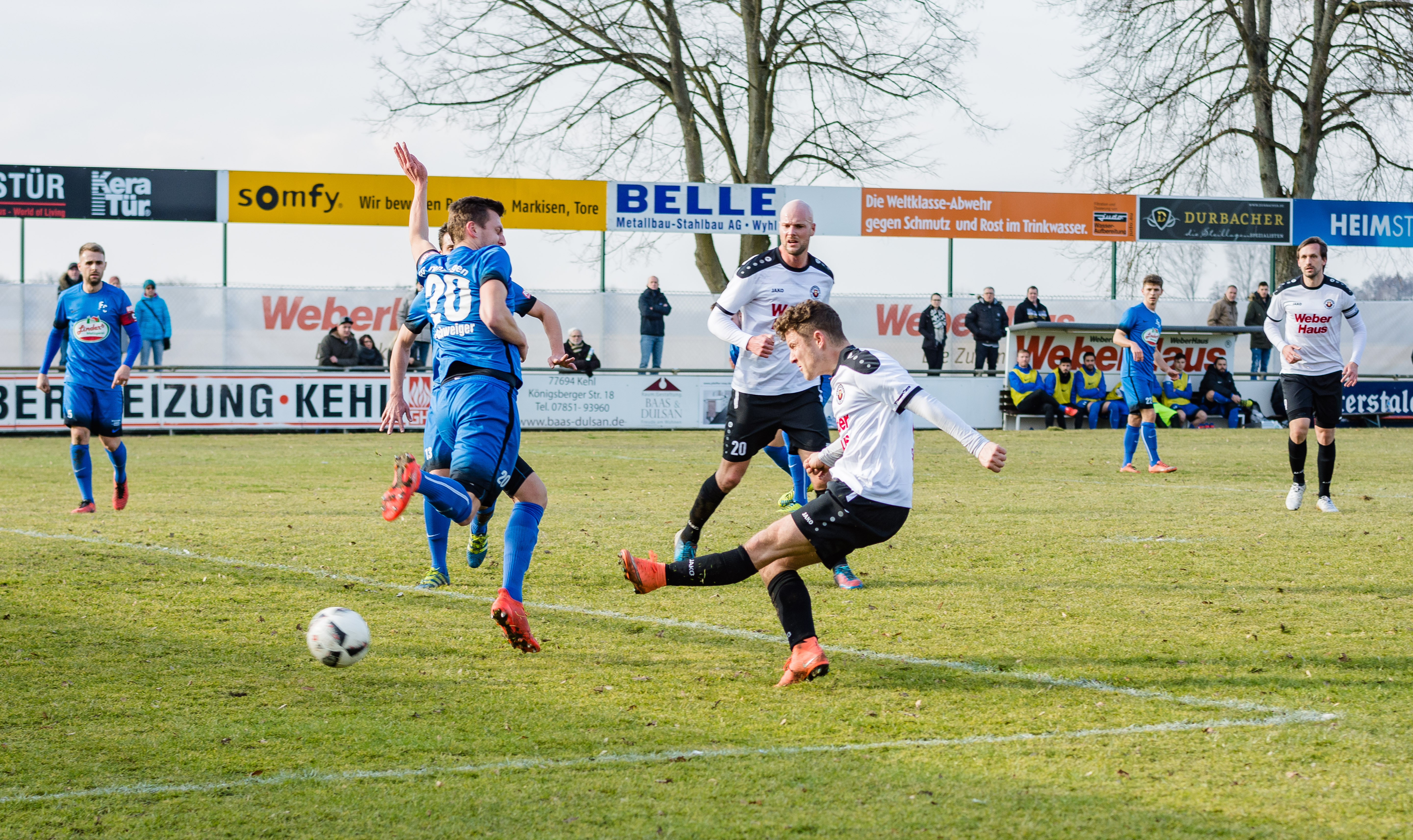 Christian Seger erzielte die Linxer Führung.