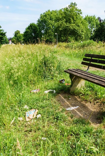 "Nehmt Euren Dreck gefälligst mit" postet Sven Kimmig | Foto: Sven Kimmig