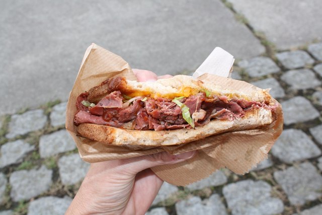 Freiburger Pastrami, selbst getestet, schmeckt lecker. | Foto: gro