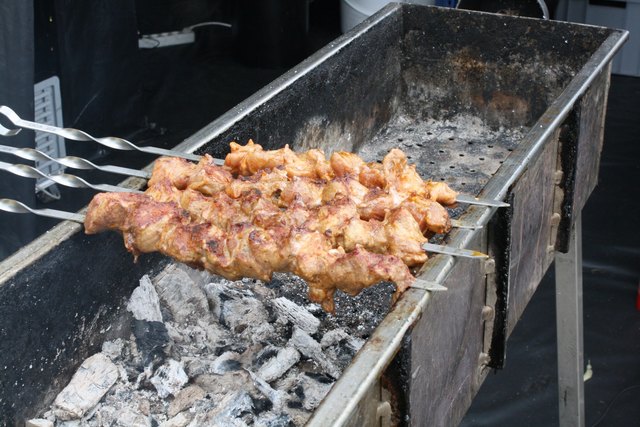 Schaschlik auf russisch sollte man einmal probiert haben.  | Foto: gro