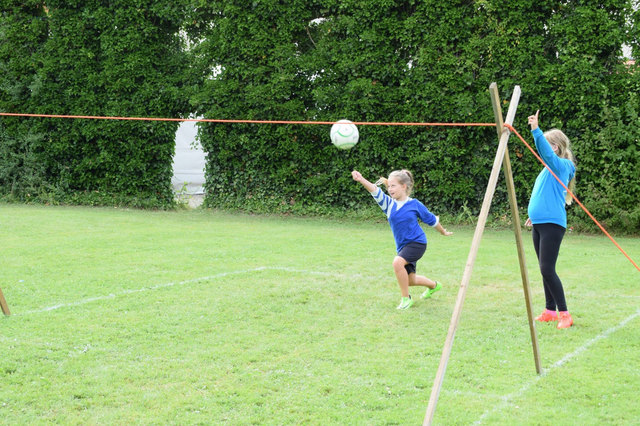 Graziöse Angabe von Jung... | Foto: Dominik Eichhorn