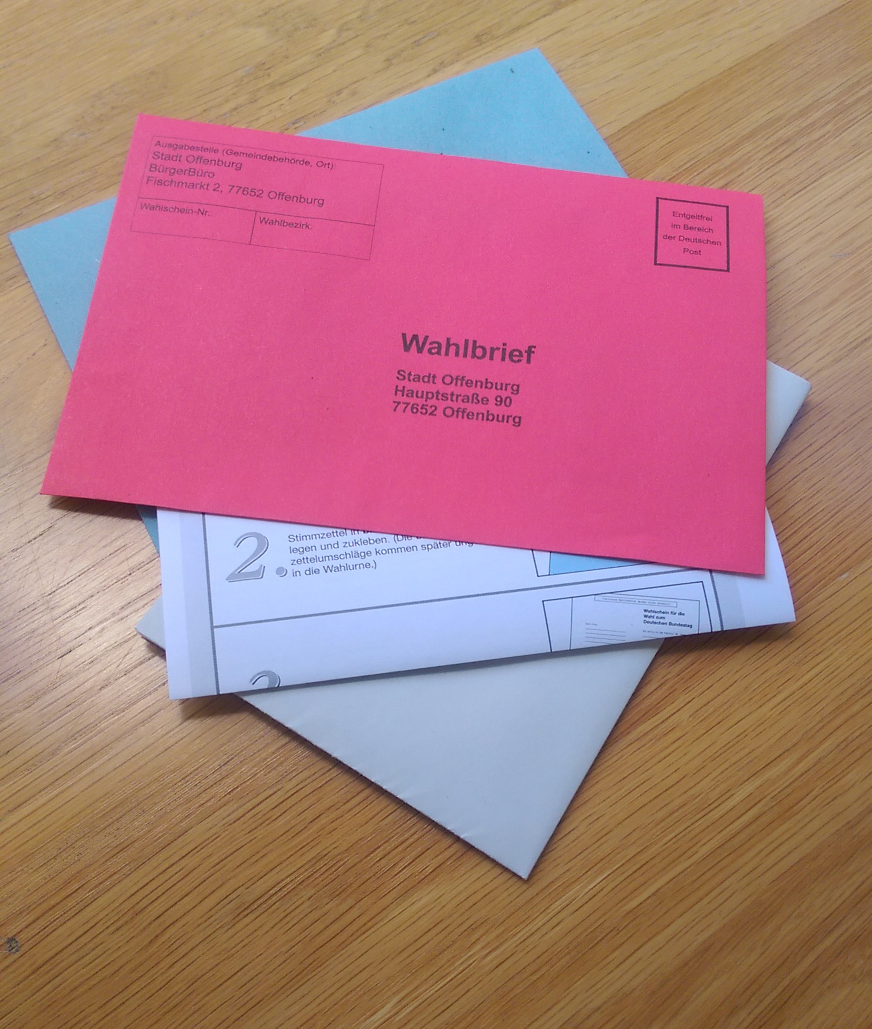 Wo Kann Man Briefwahlunterlagen Abgeben Briefwahlbeantragung offline und online möglich: Offenburger können