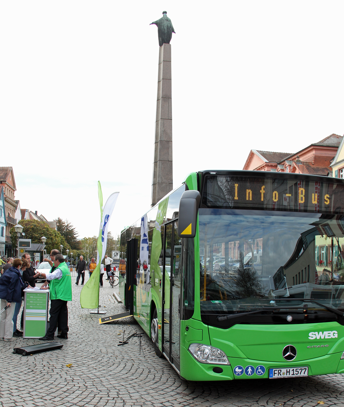 Offenburgs Stadtbusse fahren mit neuem Konzept seit 1. November.