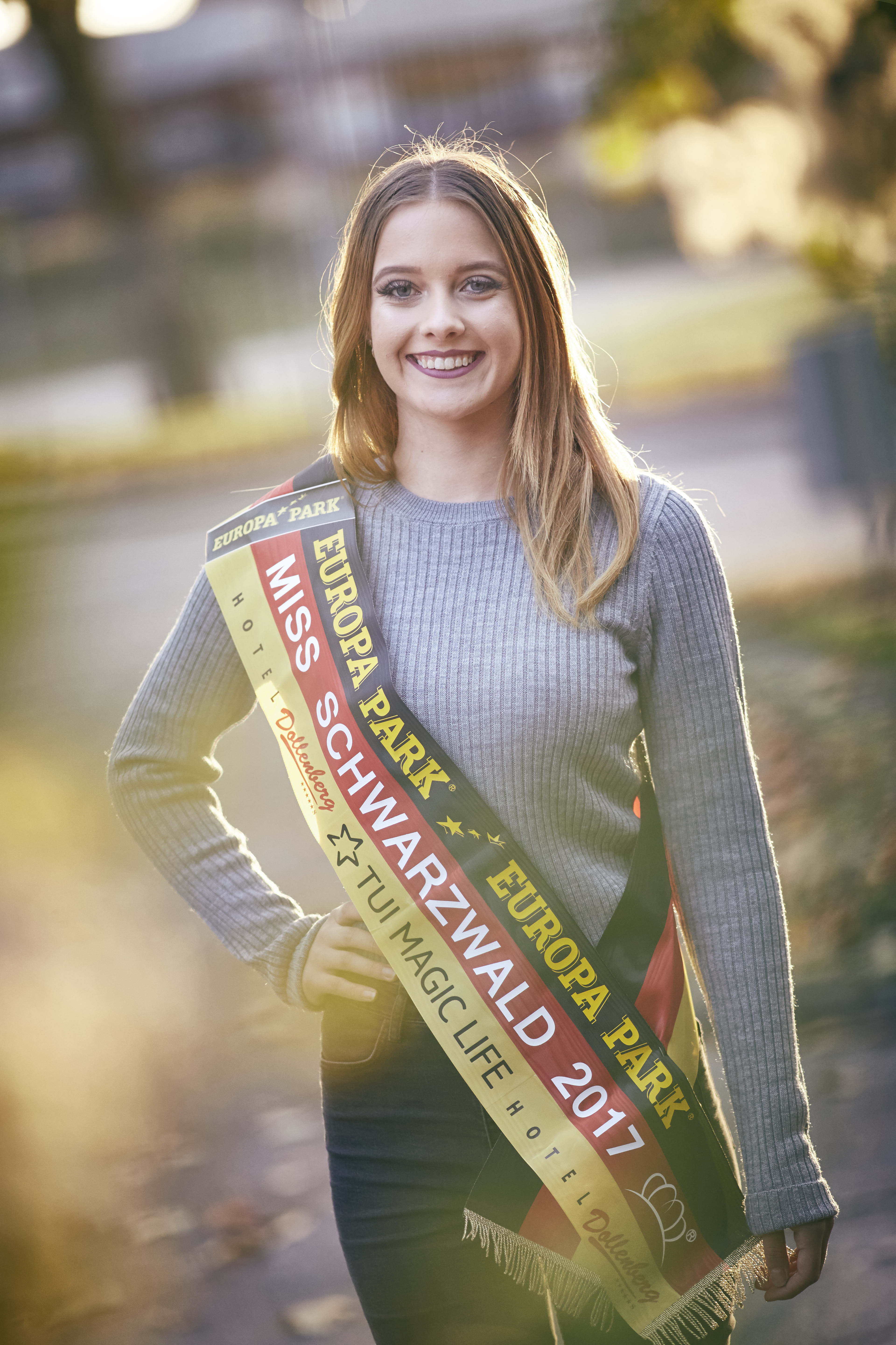 Die Polizeikommissaranwärterin Laura Brucker ist amtierende Miss Schwarzwald. Als solche nahm sie am Freitag auch an der Wahl zur Miss Baden-Württemberg teil und belegte den dritten Platz.