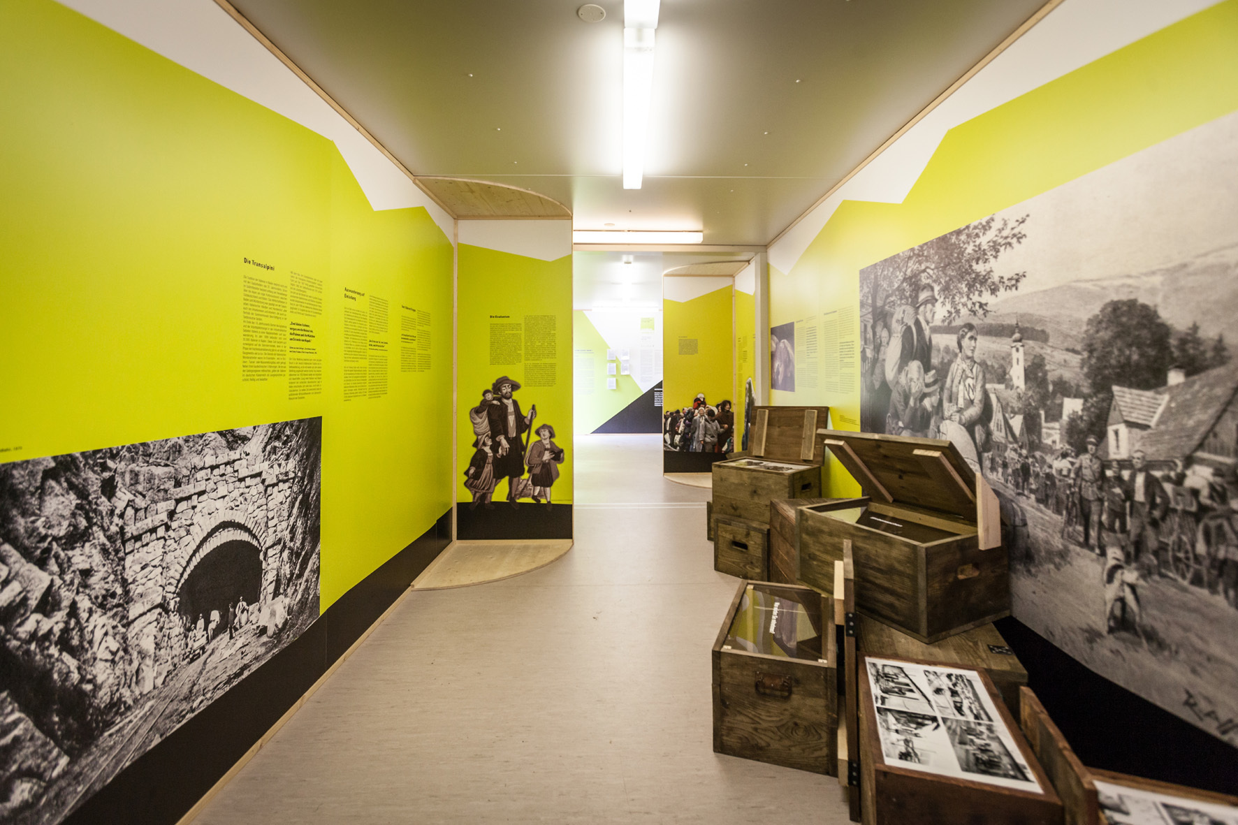 Die Sonderausstellung 2017 "Keine Heimat mehr? Geschichten von Flucht und Heimkehr" thematisierte historische Aus- und Einwanderungsbewegungen im Schwarzwald.