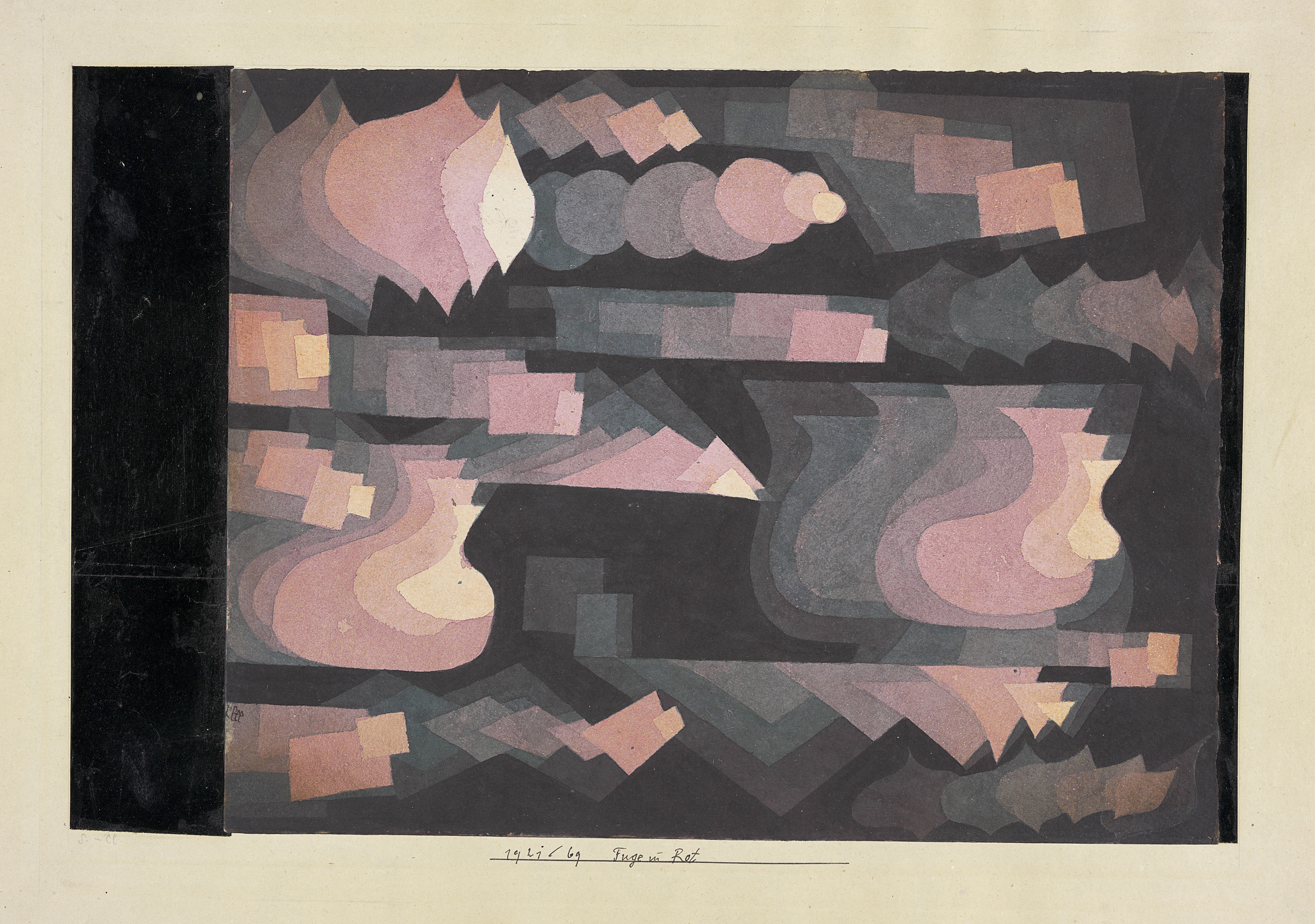 Paul Klee, "Fuge in Rot", Privatbesitz Schweiz, Depositum im Zentrum Paul Klee, Bern