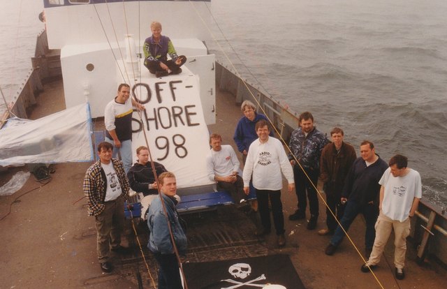 Das "Offshore98"-Team | Foto: Foto: arts