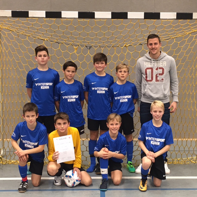 Die erfolgreichen Kicker des Oken-Gymnasiums.