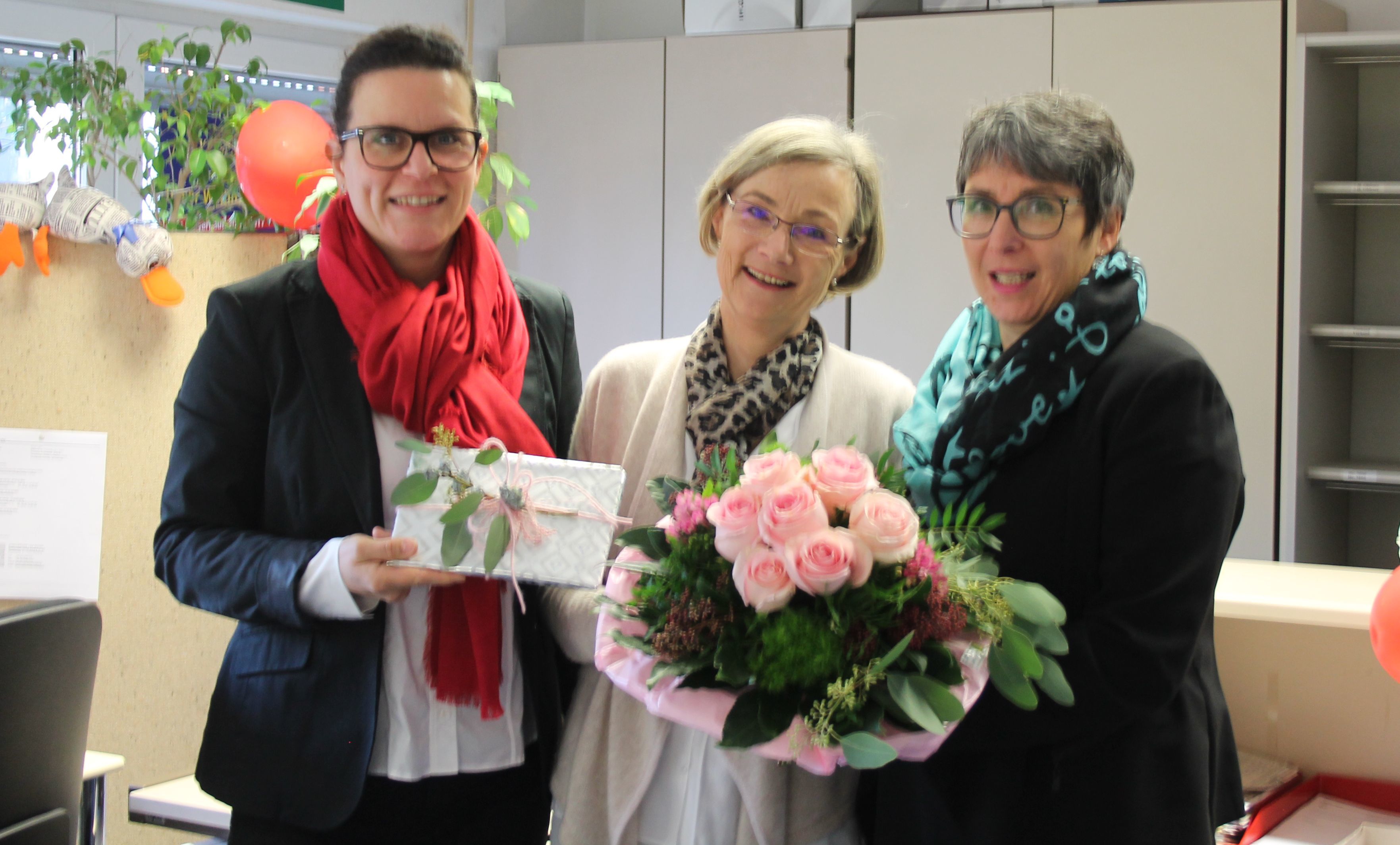 von links: Isabel Obleser, Ingrid Sigg, Heike Roll