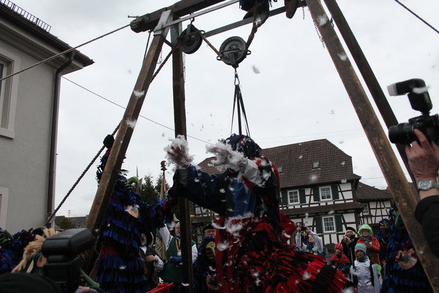 ...und schließlich gefedert. | Foto: gro