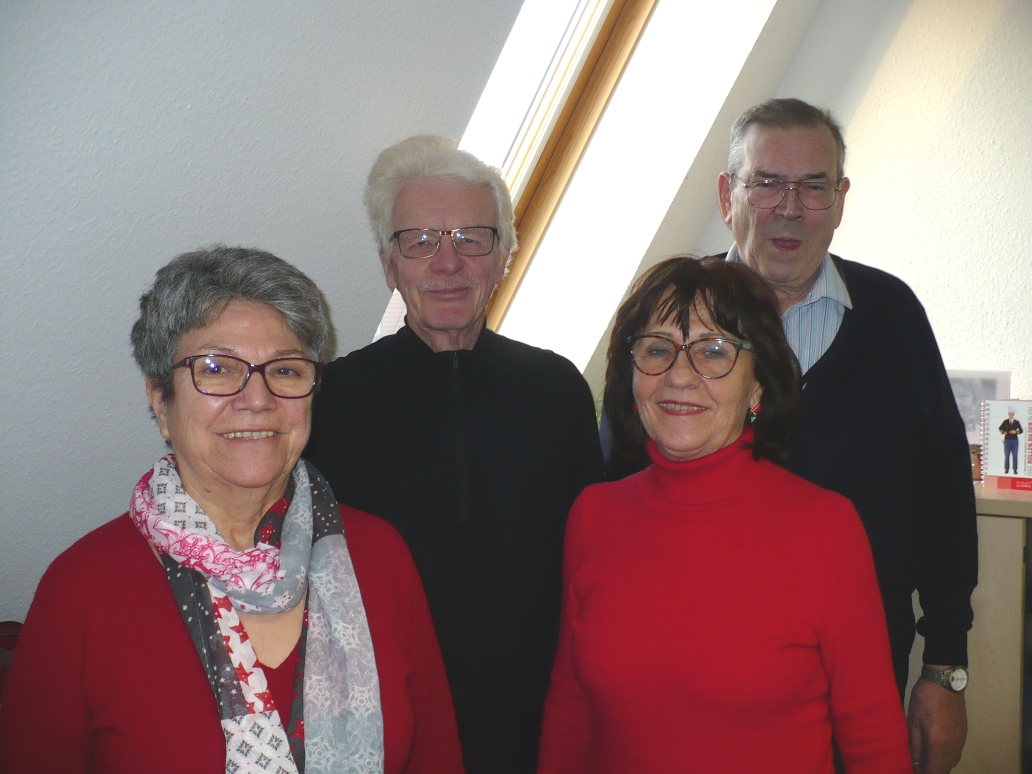 Beraten ehrenamtlich nicht nur in Wohnfragen: Manuela Benz, Peter Schäfer, Christel Schäfer-Fuchs, Christoph Schmidt (v. li.)