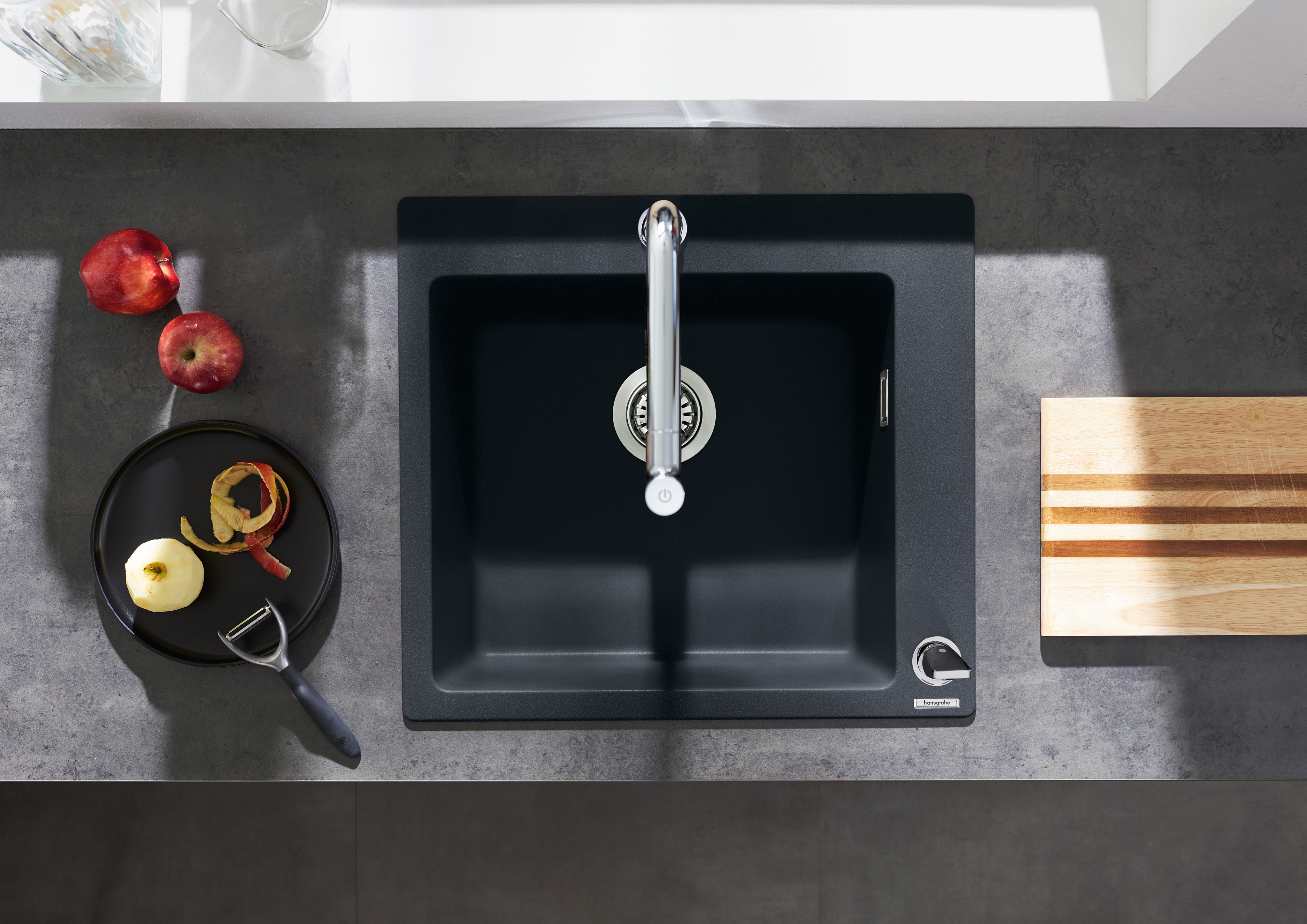 Die "SilicaTec Spülenkombination C51" von "hansgrohe" hat überzeugt.