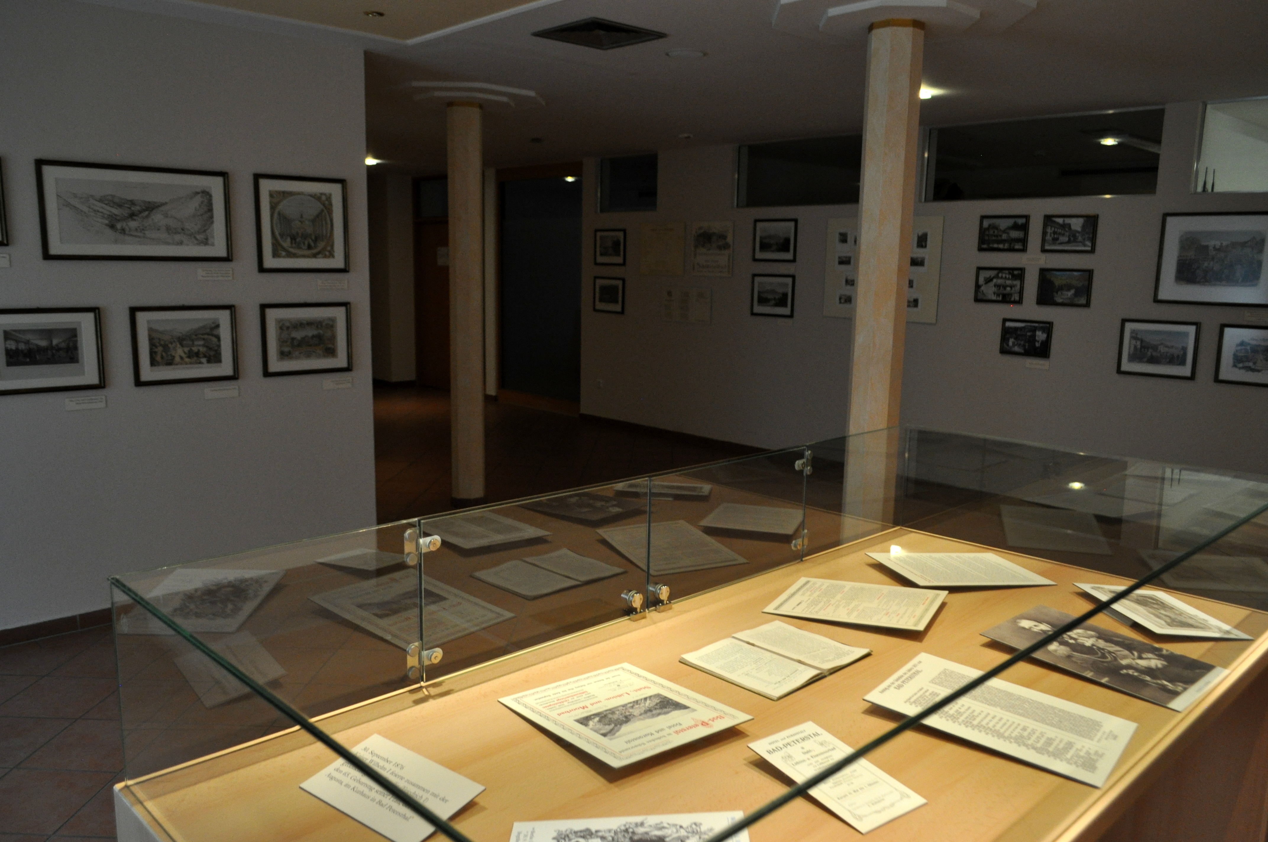 Blick in das Museum