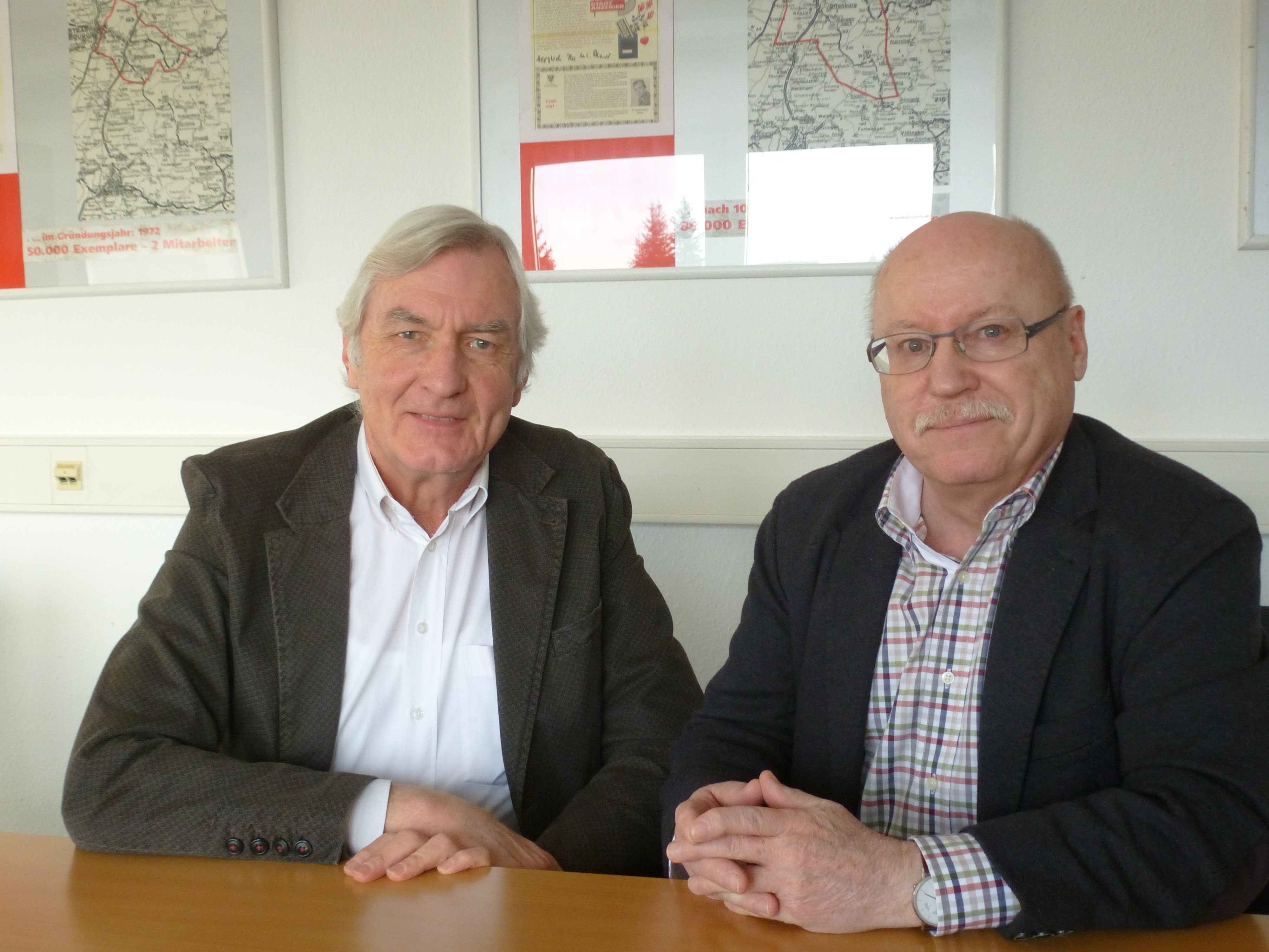 Dr. Ulrich Freund (l.) und Klaus Kresse