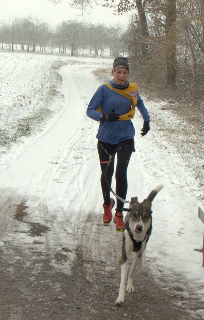 Anne Pauli mit Joey auf der Strecke | Foto: Rolf Fey