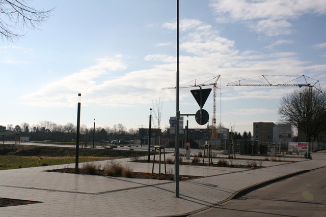 Blick auf den neuen Quartiersplatz | Foto: gro