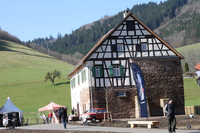Das Schlössle von Effringen steht im Mittelpunkt der Saisoneröffnung des Vogtsbauernhofs. | Foto: Reinhold Heppner