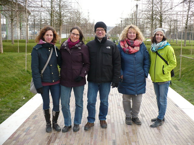 Auf römischen Spuren: die Besucher auf der Via Ceramica | Foto: djä