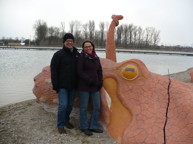 Besuch beim freundlichen Oktopus am Badestrand | Foto: djä