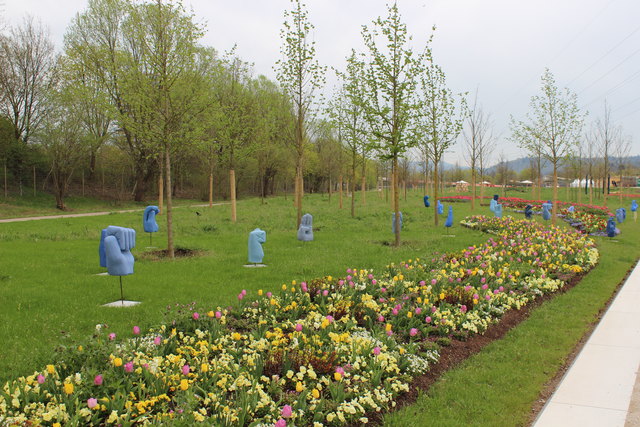 Kunst und Blumen | Foto: ds