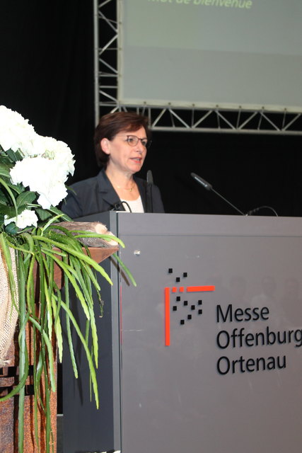Offizielle Eröffnung Badische Weinmesse mit Baden Spirits: Offenburger Oberbürgermeisterin Edith Schreiner | Foto: Glaser