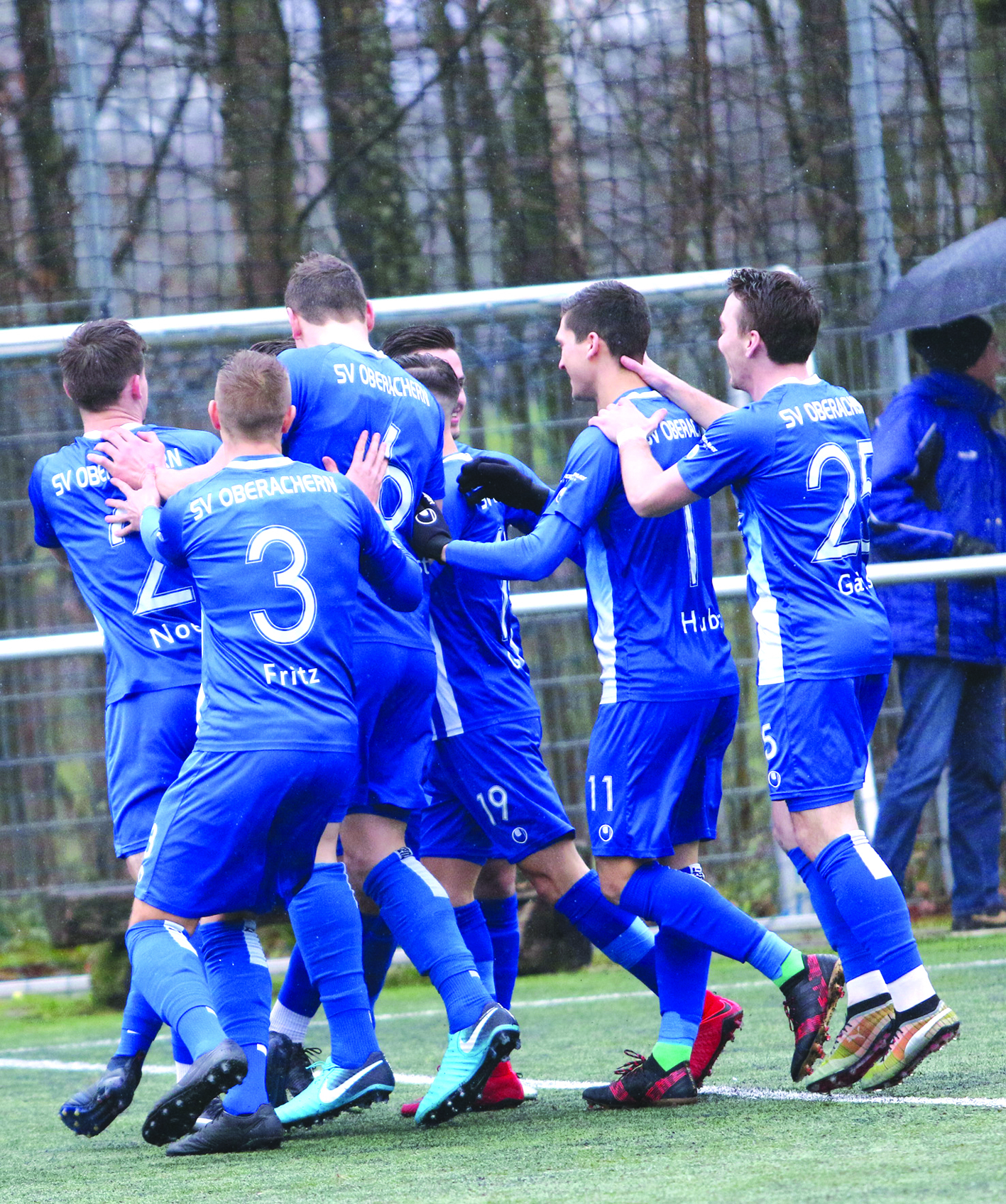 Der SV Oberachern konnte gestern fünf Tore bejubeln, doch zu einem Sieg reichte es nicht: 5:5 gegen Sandhausen II.