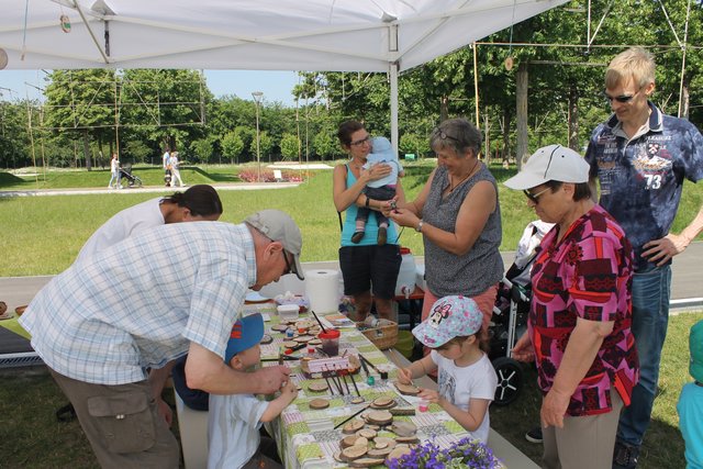 Beim Obstbauverein gab es auch Programm für kleine Besucher. | Foto: Stadt Ettenheim