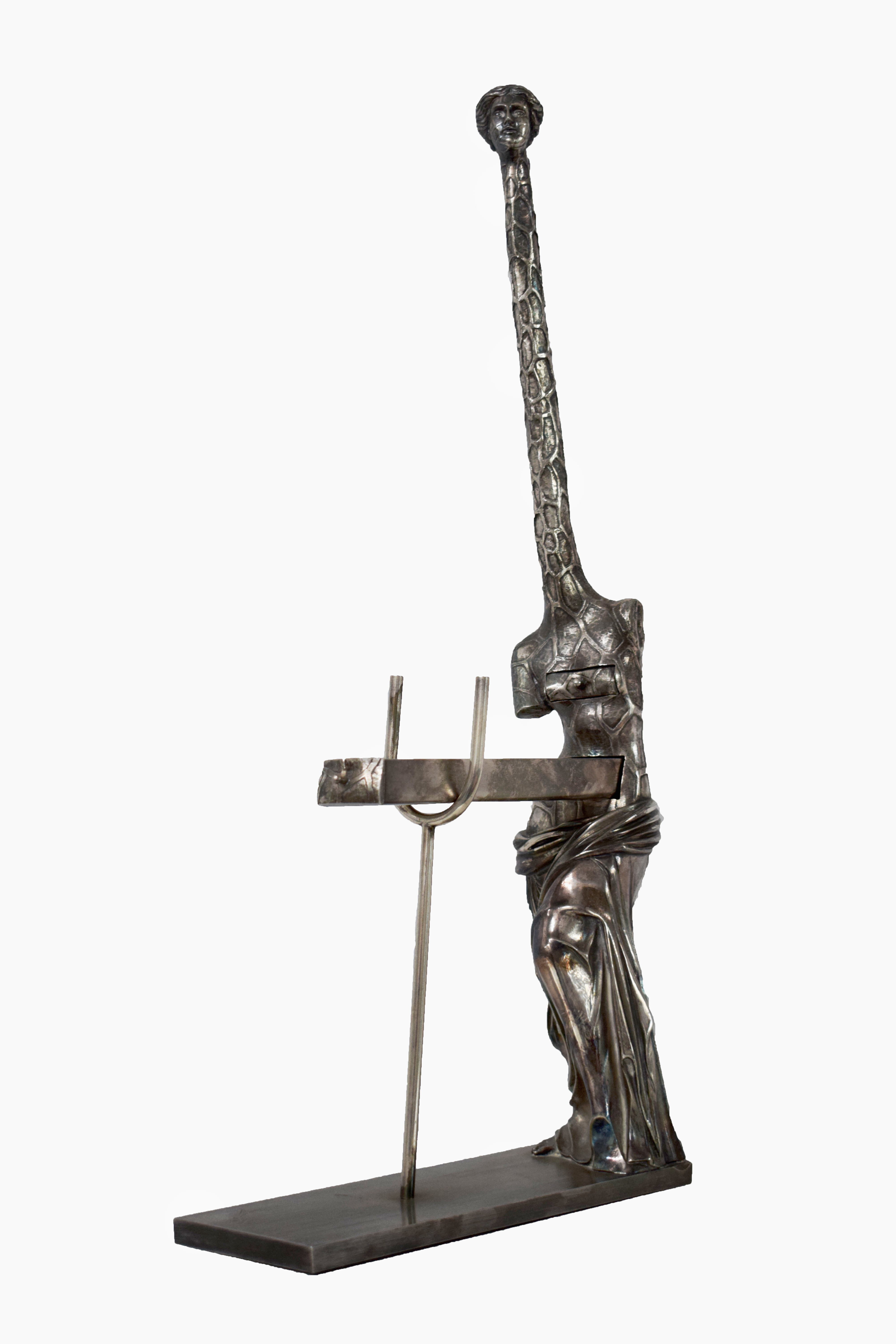"Venus á la girafe", 1973, Bronze