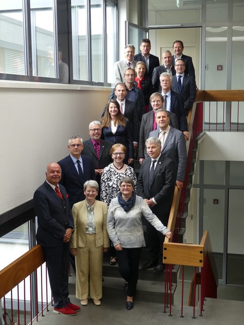 Vetreter von über 20 Hochschulen des öffentlichen Dienstes aus ganz Deutschland trafen sich in Kehl. | Foto: Hochschule Kehl