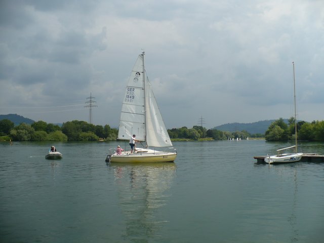 Das "Reich" der Offenburger Segler: Gifizsee | Foto: djä