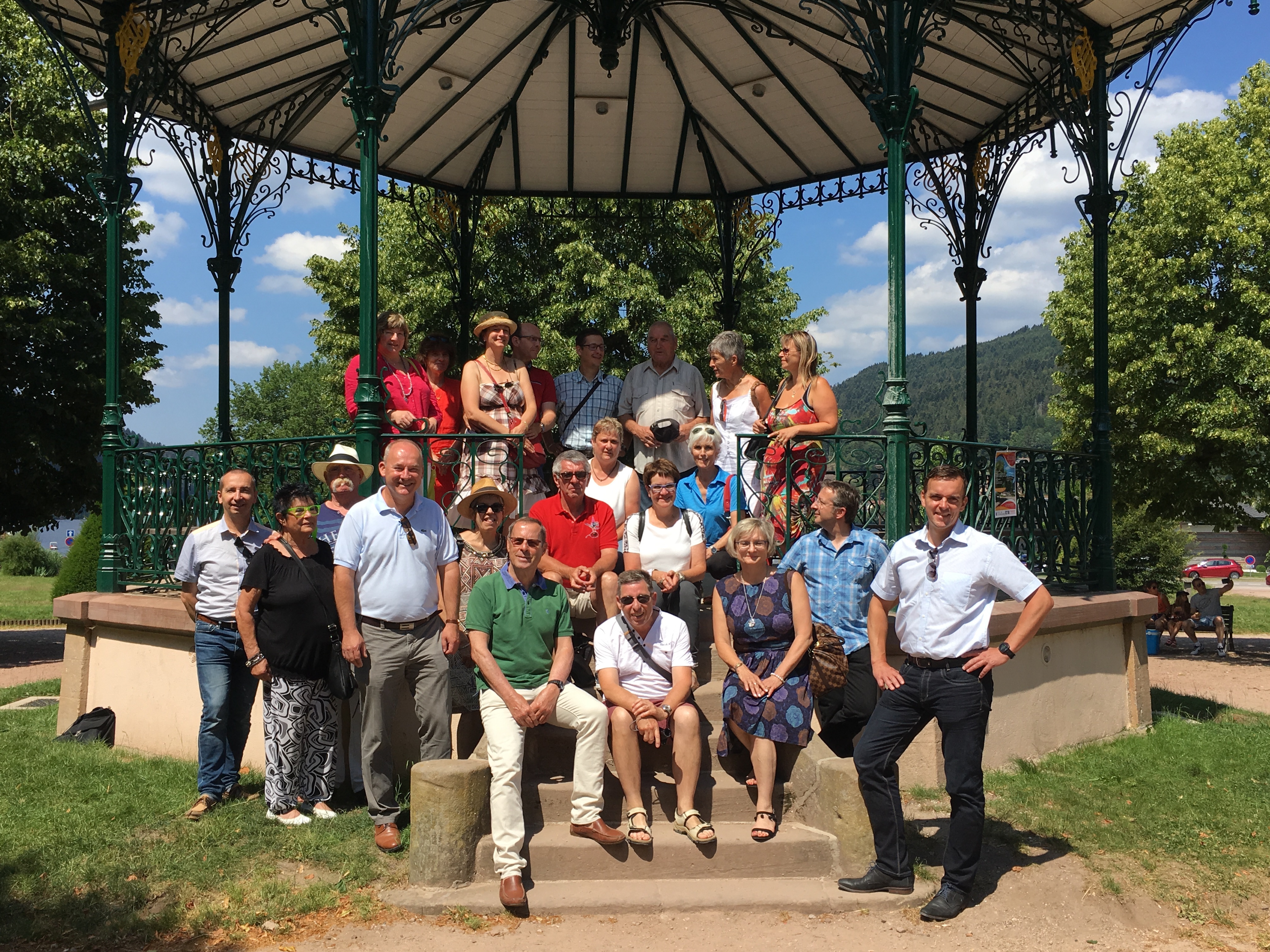 Gemeinsames Treffen in Tavaux