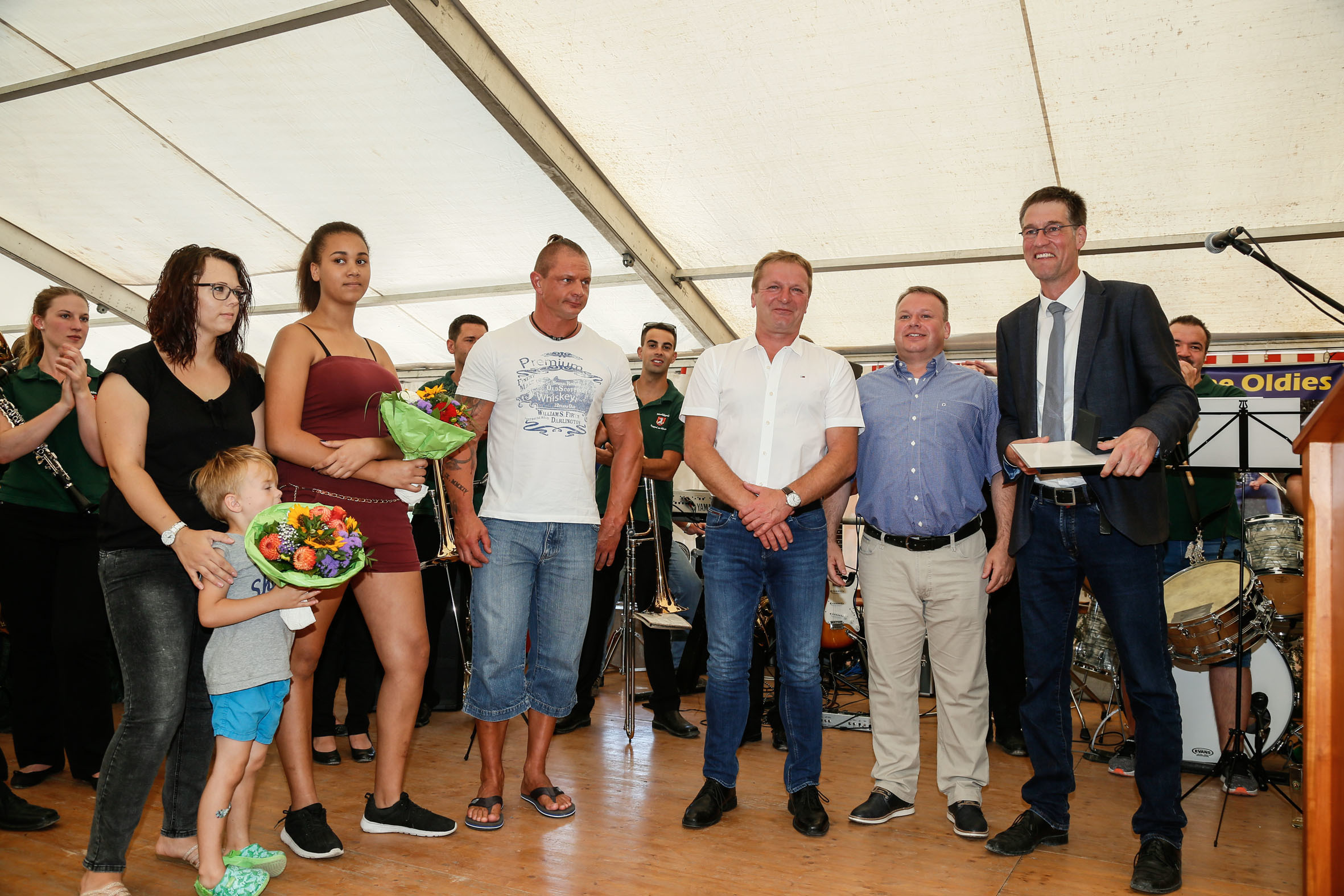 Ehrung im Rahmen des Kappler Dorffests