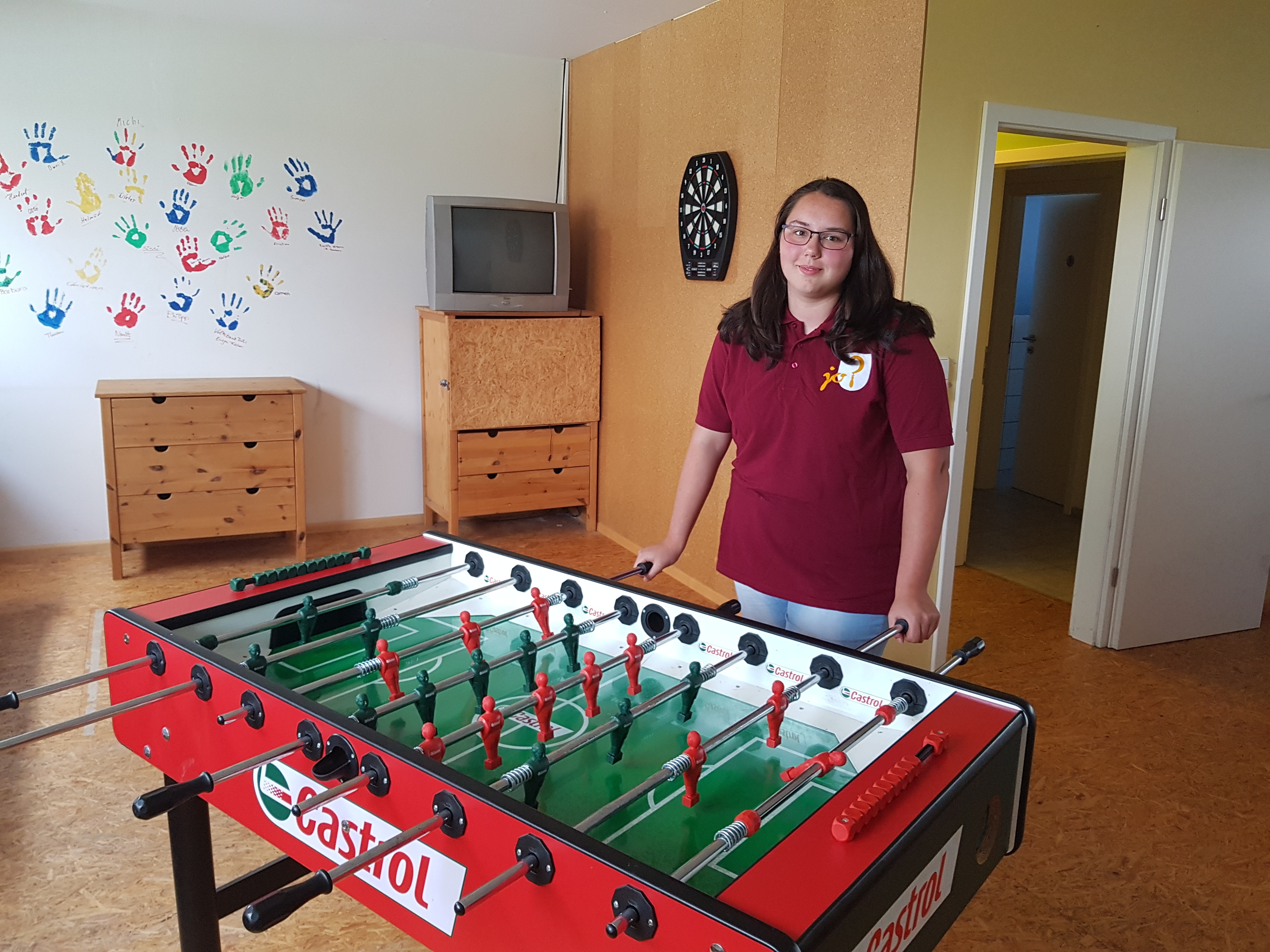 Der Jugendtreff "Jeck" in Eckartsweier läuft unter Regie des dortigen Jugendortschaftsrat. Bianca Trunk ist die Ansprechpartner in dem Gremium in Sachen "Jeck".