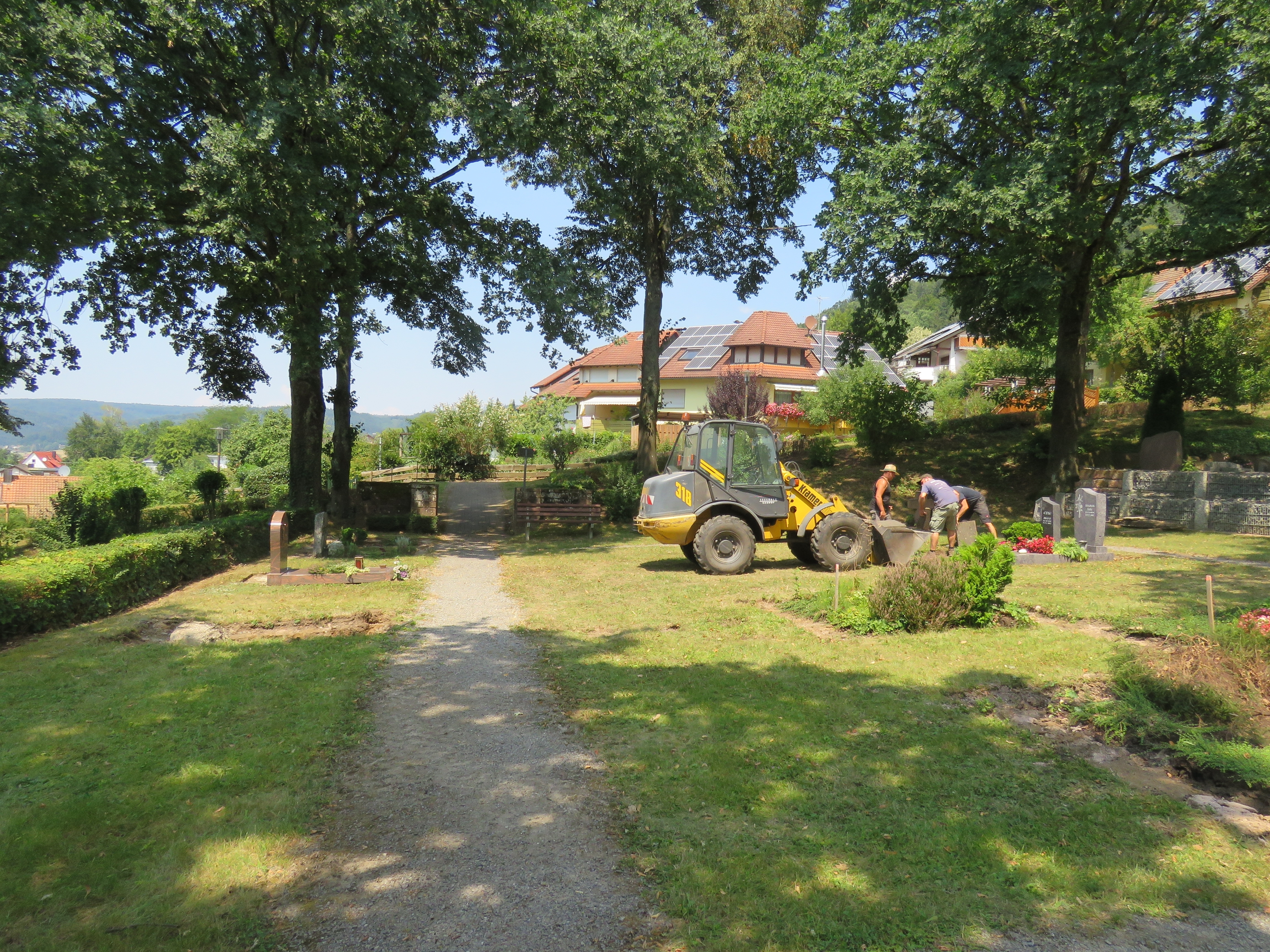 Der Seelbacher Friedhof wird umgestaltet