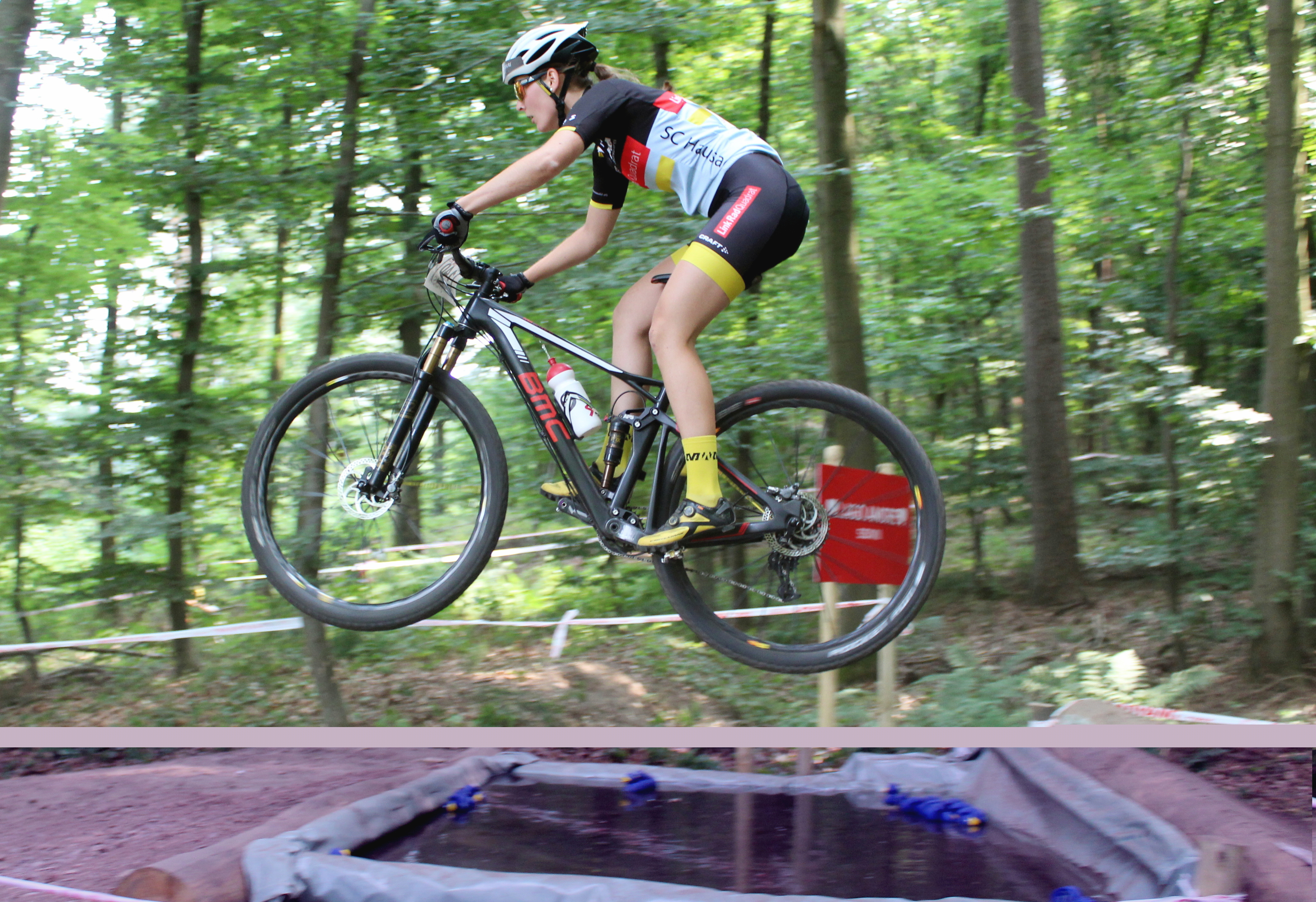 Clarissa Mai aus Steinach überzeugte bei den Deutschen Mountainbike-Meisterschaften und belegte einen starken fünften Platz.