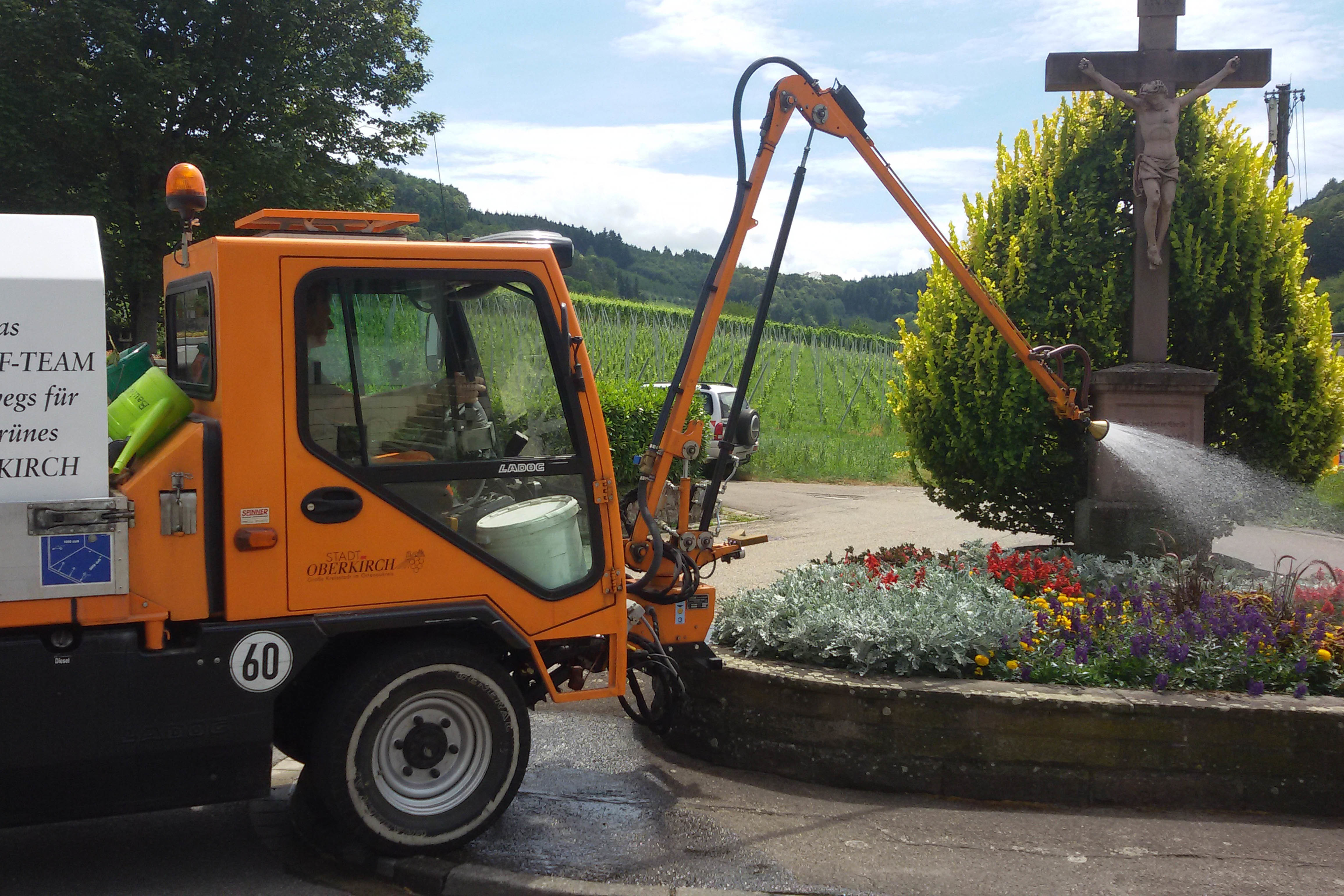 2.000 Liter Wasser fasst der "Elefant".
