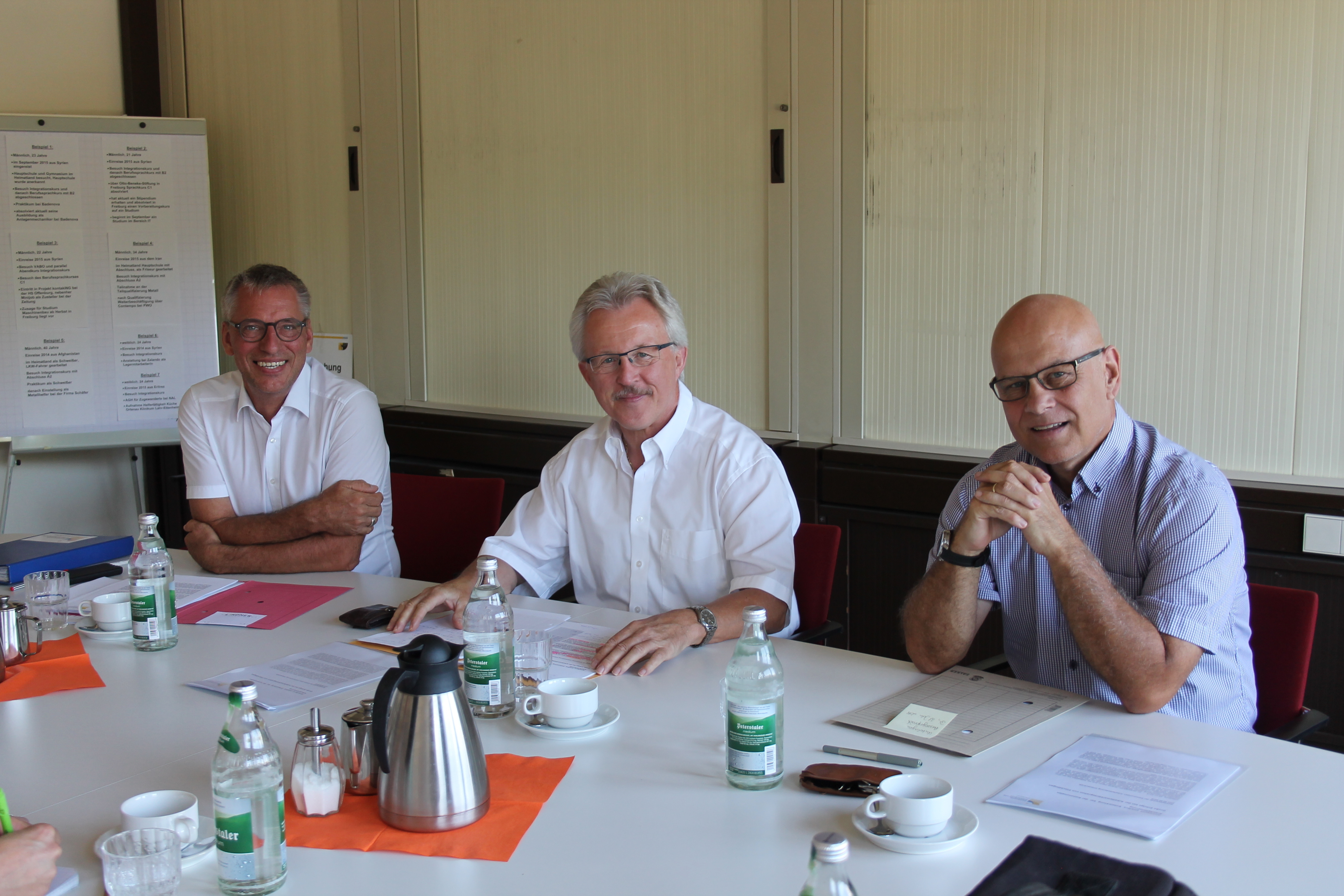 Von links: Armin Mittelstädt, Georg Benz und Michael Loritz Foto: ag