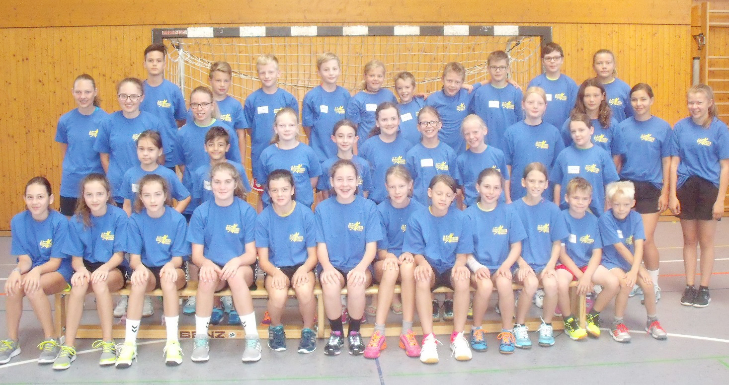 Die Kinder und Jugendliche, die am Handballcamp der SG Gutach/Wolfach teilnahmen.